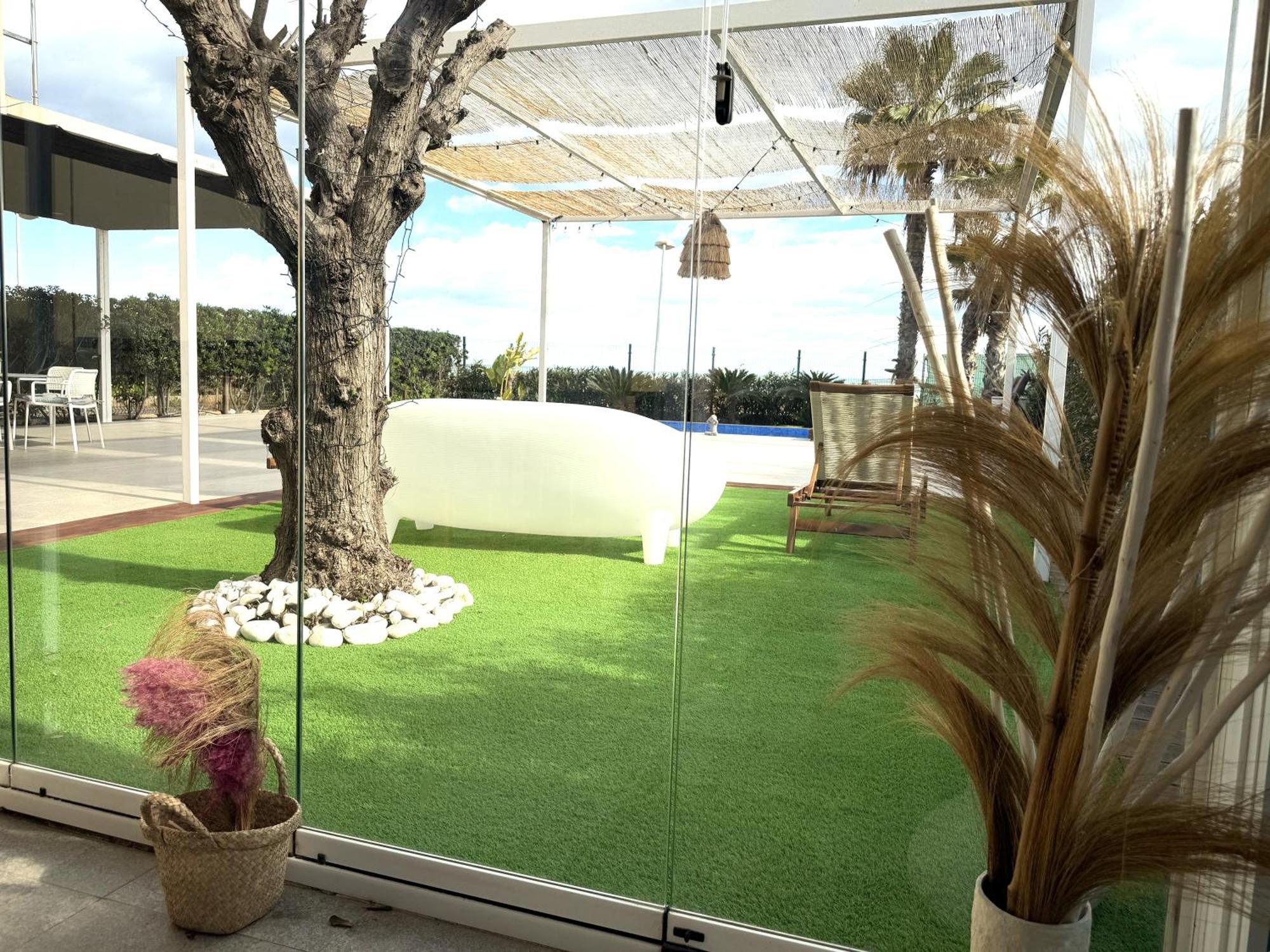 Casa Del Mar, Piscina Privada Frente Al Mar Villa Cullera Exteriör bild