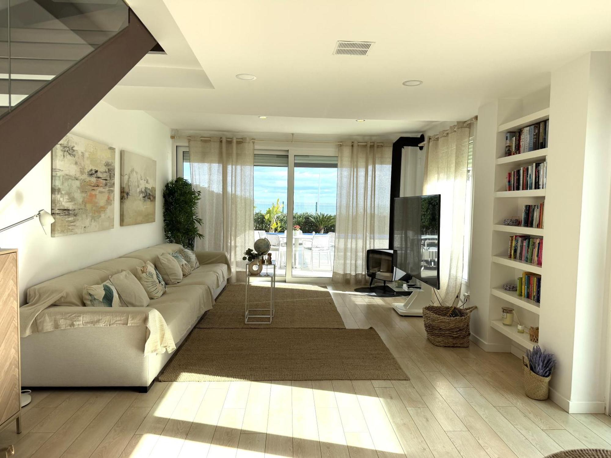 Casa Del Mar, Piscina Privada Frente Al Mar Villa Cullera Exteriör bild